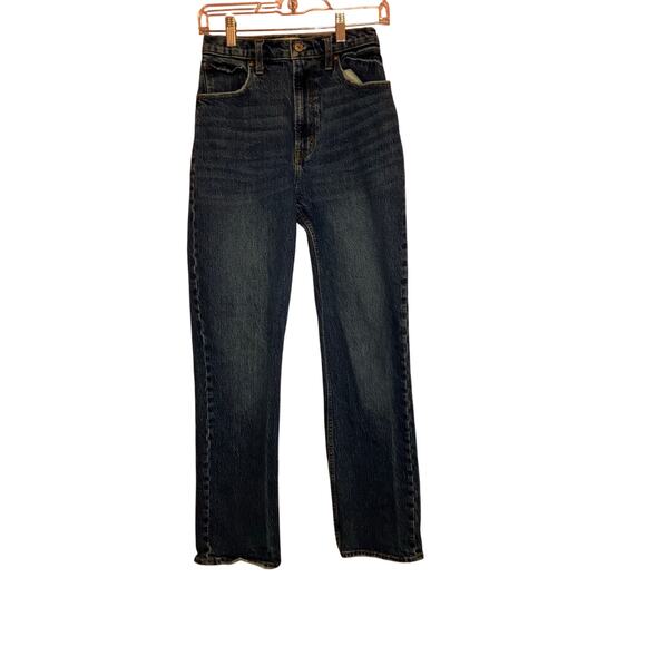 Abercrombie & Fitch the 90's straight ultra high-rise size 2 regular - Picture 1 of 7